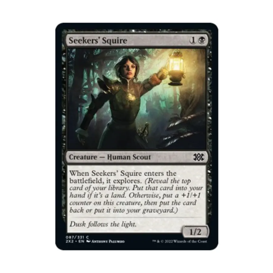 CCG Оруженосец Искателей (клавиша C), MTG - Double Masters 2022
CCG Оруженосец Искателей (клавиша C), MTG - Double Masters 2022