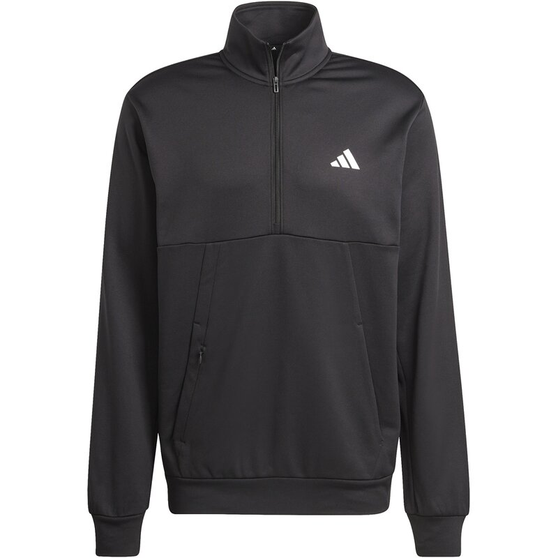 Толстовка с маленьким логотипом для игры и тренировок, молния 1/4 Adidas, черный
Толстовка с маленьким логотипом для игры и тренировок, молния 1/4 Adidas, черный