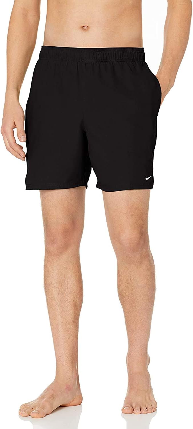 Мужские стандартные плавки-шорты Nike Volley длиной 7 дюймов, Black White
Мужские стандартные плавки-шорты Nike Volley длиной 7 дюймов, Black White