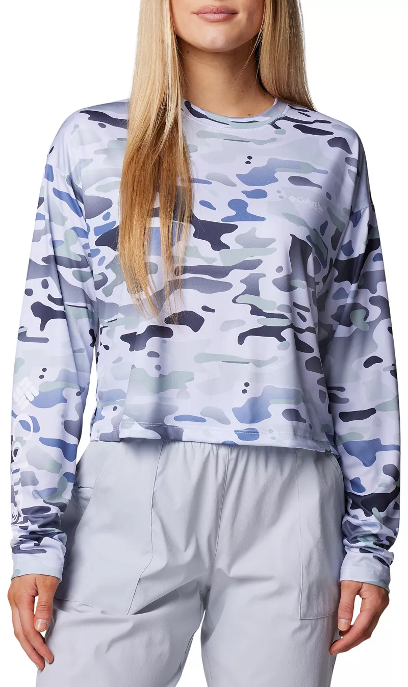 Женская рубашка с длинным рукавом Columbia PFG Super Tidal Light, цвет Snowdrift Watershed
Женская рубашка с длинным рукавом Columbia PFG Super Tidal Light, цвет Snowdrift Watershed