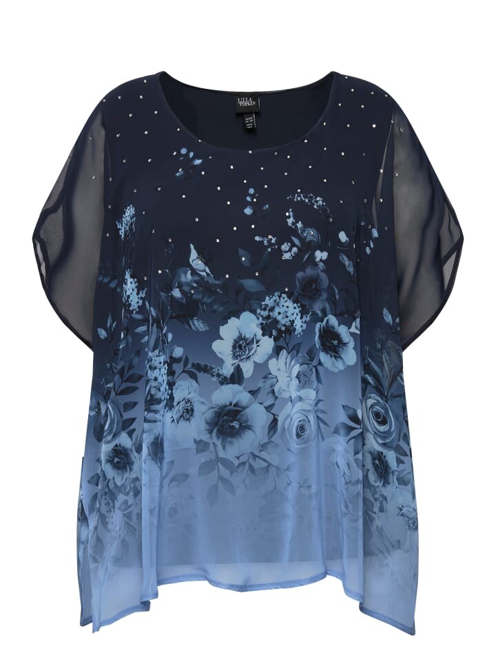 Блуза Ulla Popken, синий
Блуза Ulla Popken, синий