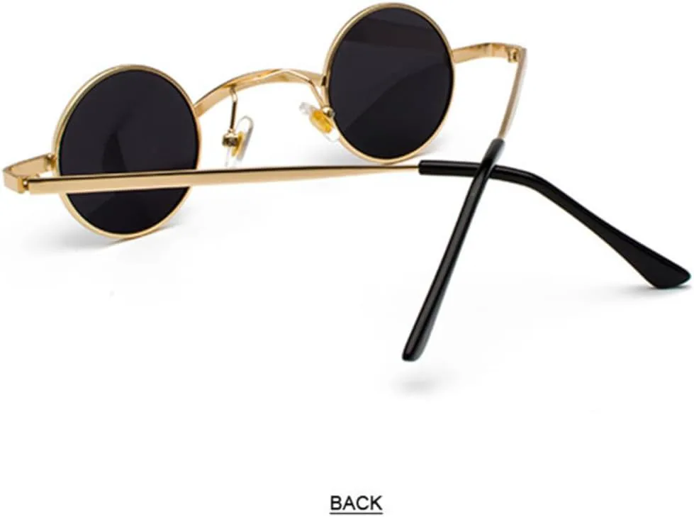 Солнцезащитные очки в стиле ретро-рок-панк с широкой переносицей, классические, маленькие, круглые, прозрачные, с защитой от УФ-излучения UV400 UATXTAU, 11
Солнцезащитные очки в стиле ретро-рок-панк с широкой переносицей, классические, маленькие, круглые, прозрачные, с защитой от УФ-излучения UV400 UATXTAU, 11