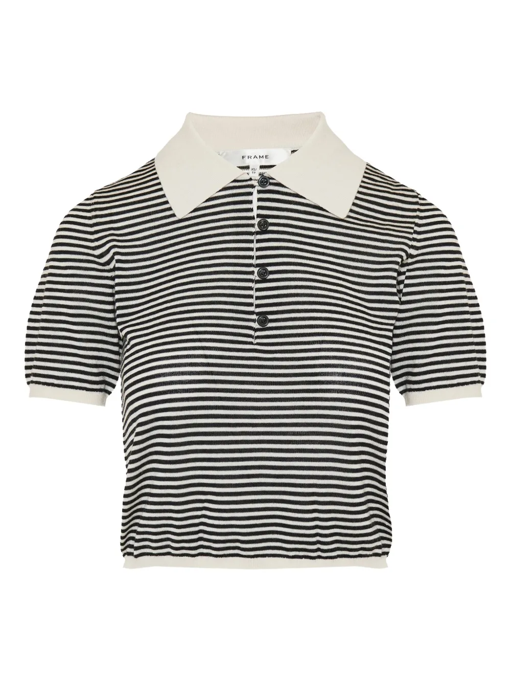 Полосатая рубашка-поло FRAME, нейтральный 
Полосатая рубашка-поло FRAME, нейтральный