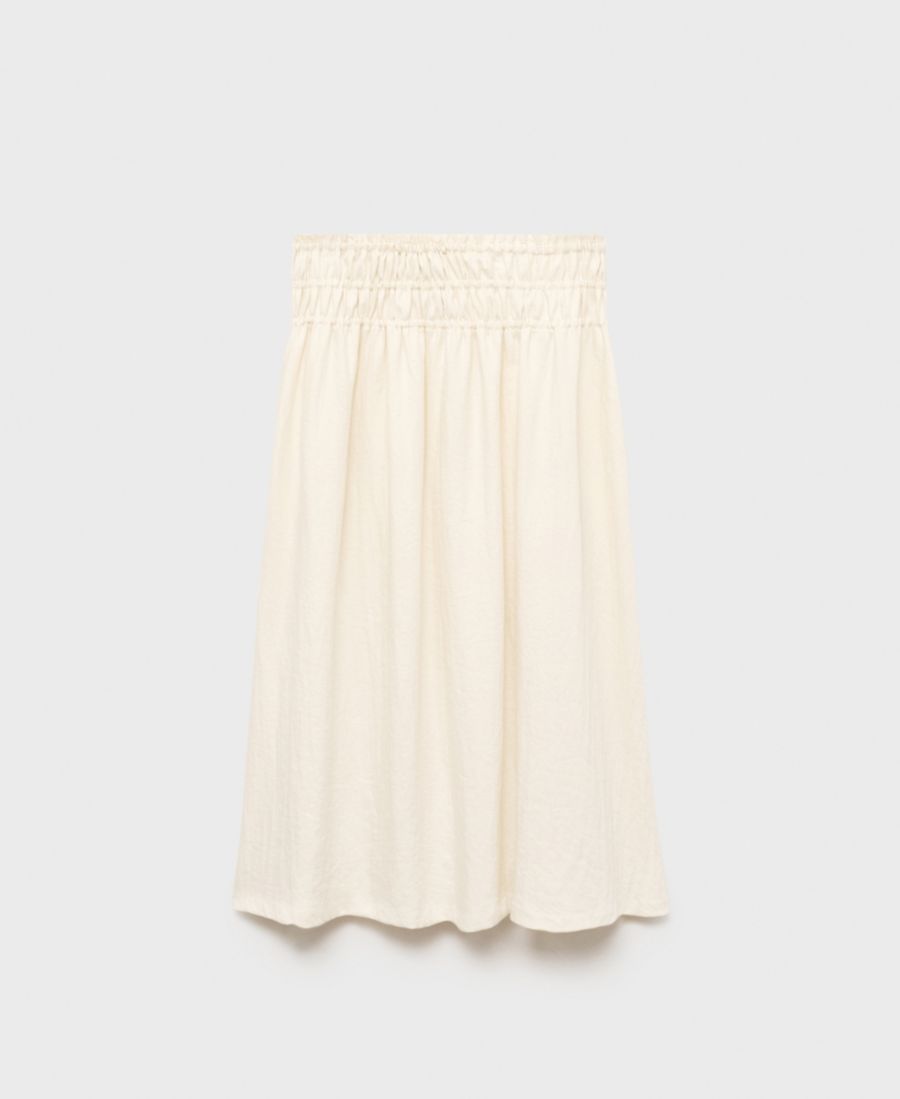 Женская длинная юбка со сборками MANGO, Beige
Женская длинная юбка со сборками MANGO, Beige