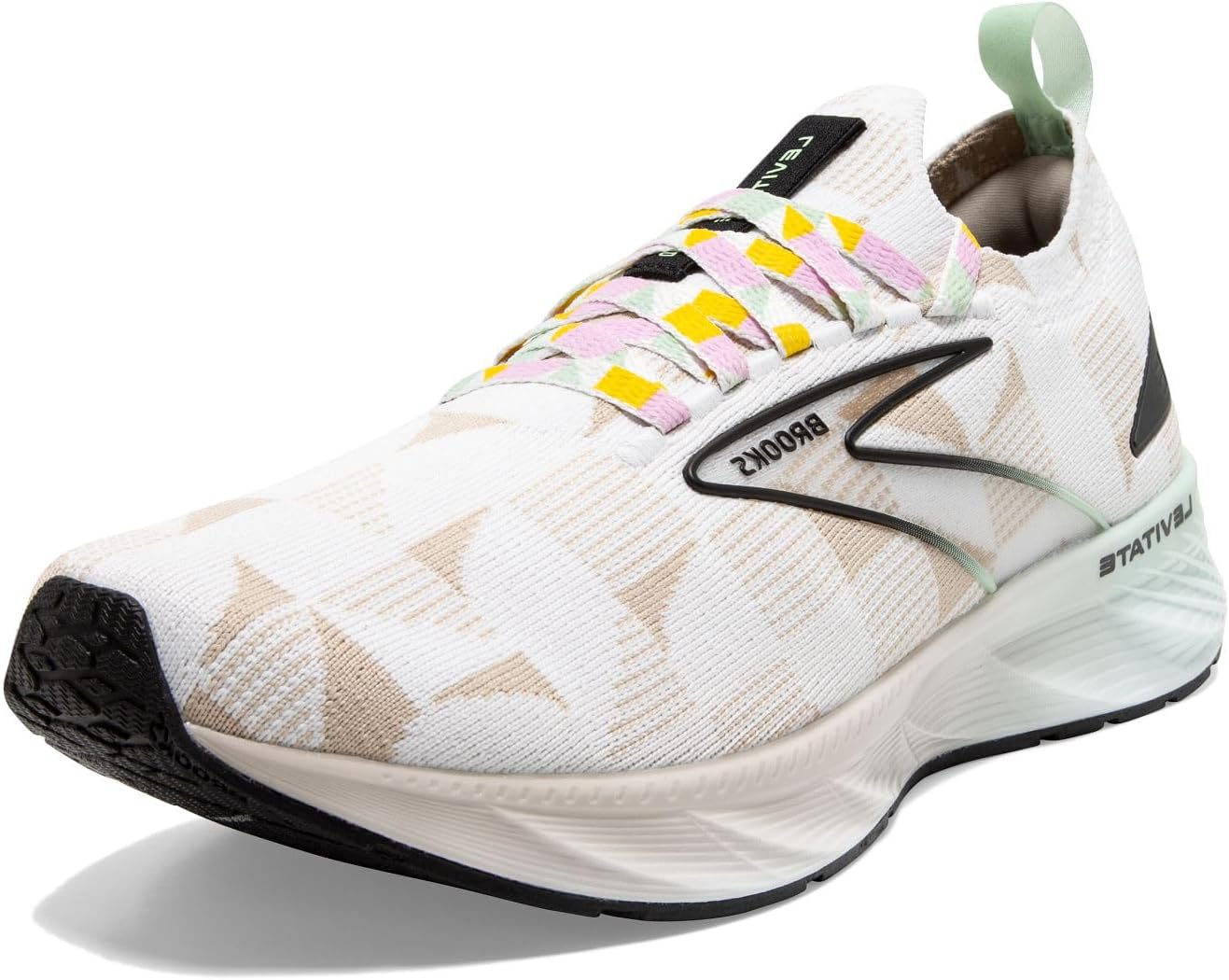 Мужские кроссовки Brooks Levitate Stealthfit 6 для бега, нейтральные, белый/зеленый
Мужские кроссовки Brooks Levitate Stealthfit 6 для бега, нейтральные, белый/зеленый