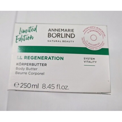 Annemarie Börlind LL Регенерирующее масло для тела 250 мл
Annemarie Börlind LL Регенерирующее масло для тела 250 мл