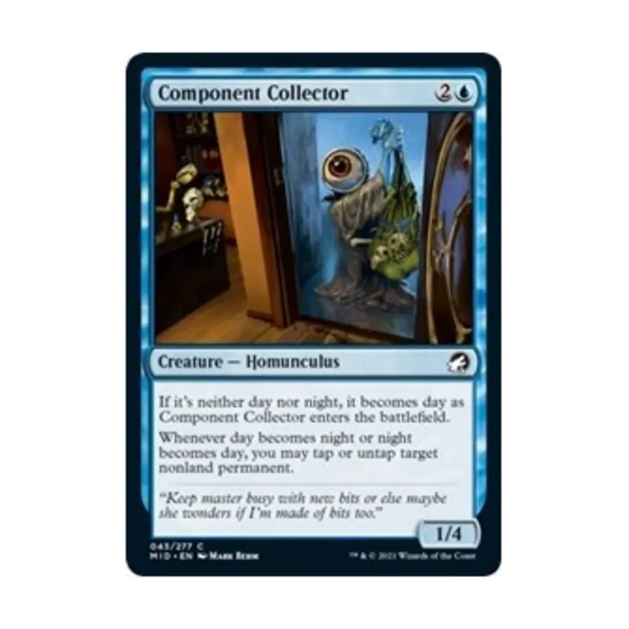 CCG Сборщик компонентов (C), MTG - Innistrad - Midnight Hunt
CCG Сборщик компонентов (C), MTG - Innistrad - Midnight Hunt