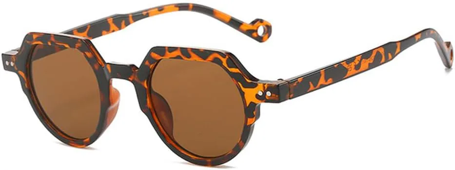 Женские овальные солнцезащитные очки конфетных цветов с винтажными заклепками, мужские панк-очки с леопардовым принтом, солнцезащитные очки UV400 generic, Leopard Tea
Женские овальные солнцезащитные очки конфетных цветов с винтажными заклепками, мужские панк-очки с леопардовым принтом, солнцезащитные очки UV400 generic, Leopard Tea