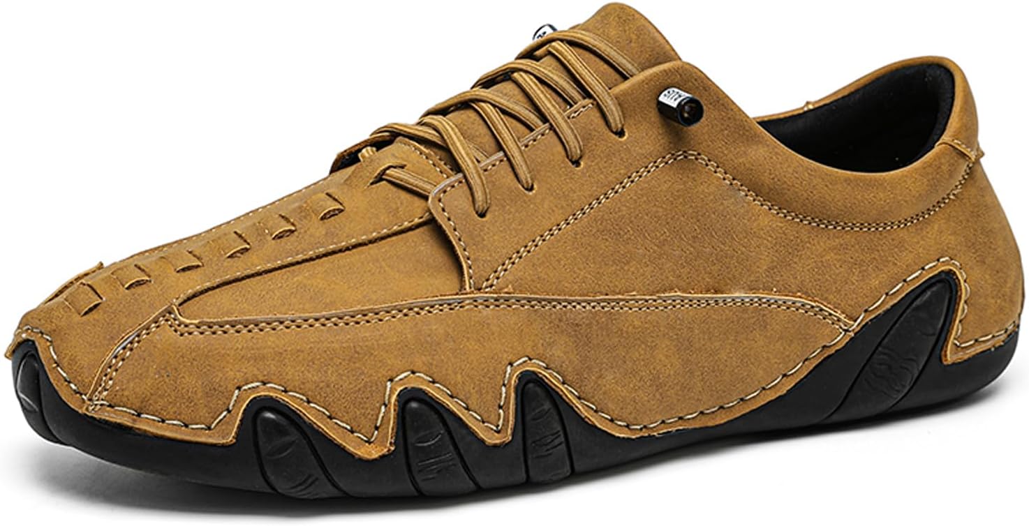 Мужские водительские туфли Dacnakby, повседневные кожаные мокасины без шнурков, с кружевным дизайном, легкая резиновая подошва, дышащие и удобные туфли для ходьбы, коричневый
Мужские водительские туфли Dacnakby, повседневные кожаные мокасины без шнурков, с кружевным дизайном, легкая резиновая подошва, дышащие и удобные туфли для ходьбы, коричневый