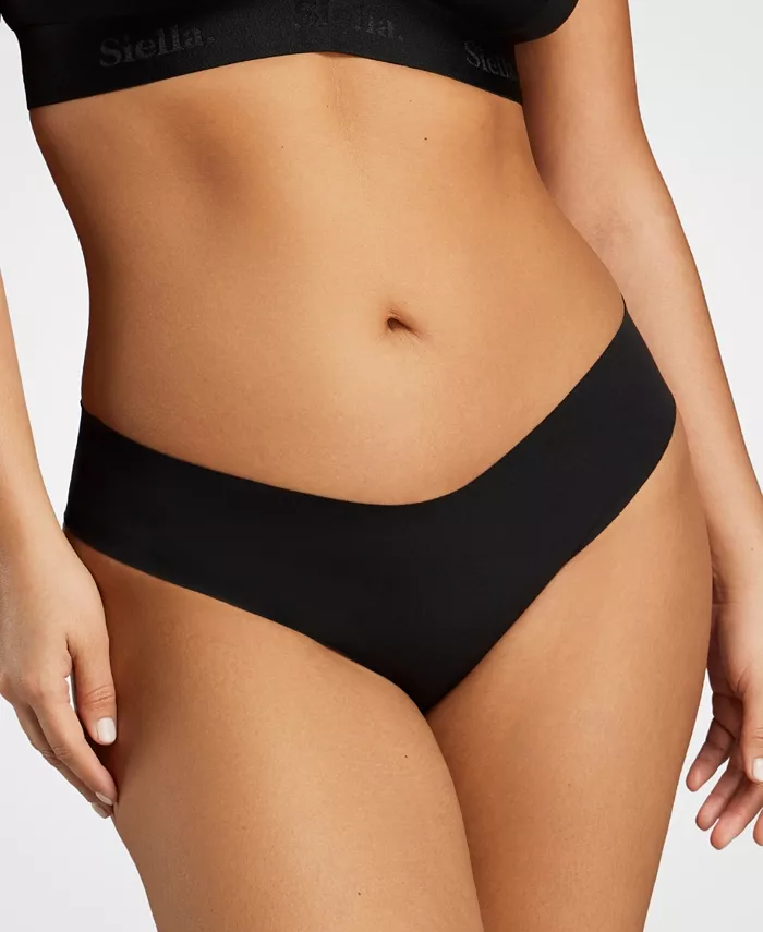 Женские стринги-невидимки из органического хлопка SIELLA, черный
Женские стринги-невидимки из органического хлопка SIELLA, черный