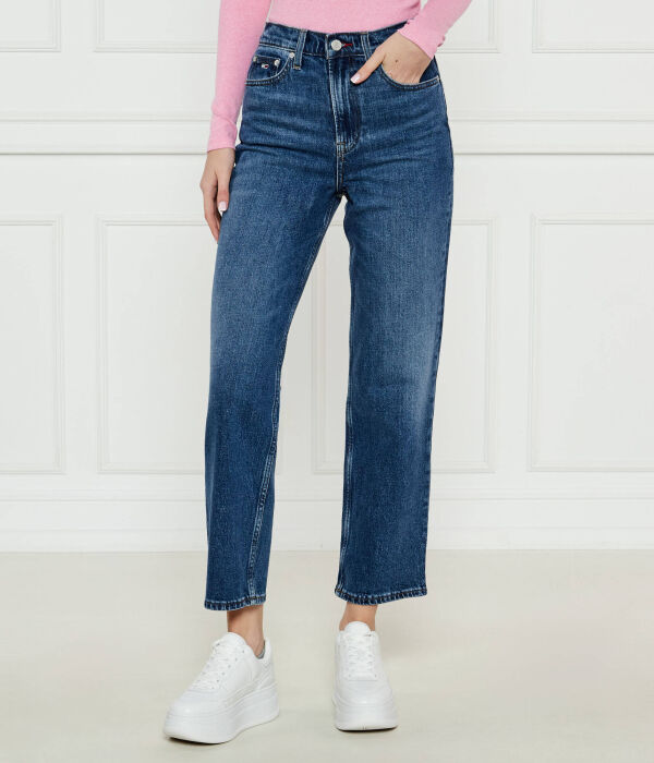 Джинсы женские Tommy Jeans свободного кроя, синий
Джинсы женские Tommy Jeans свободного кроя, синий
