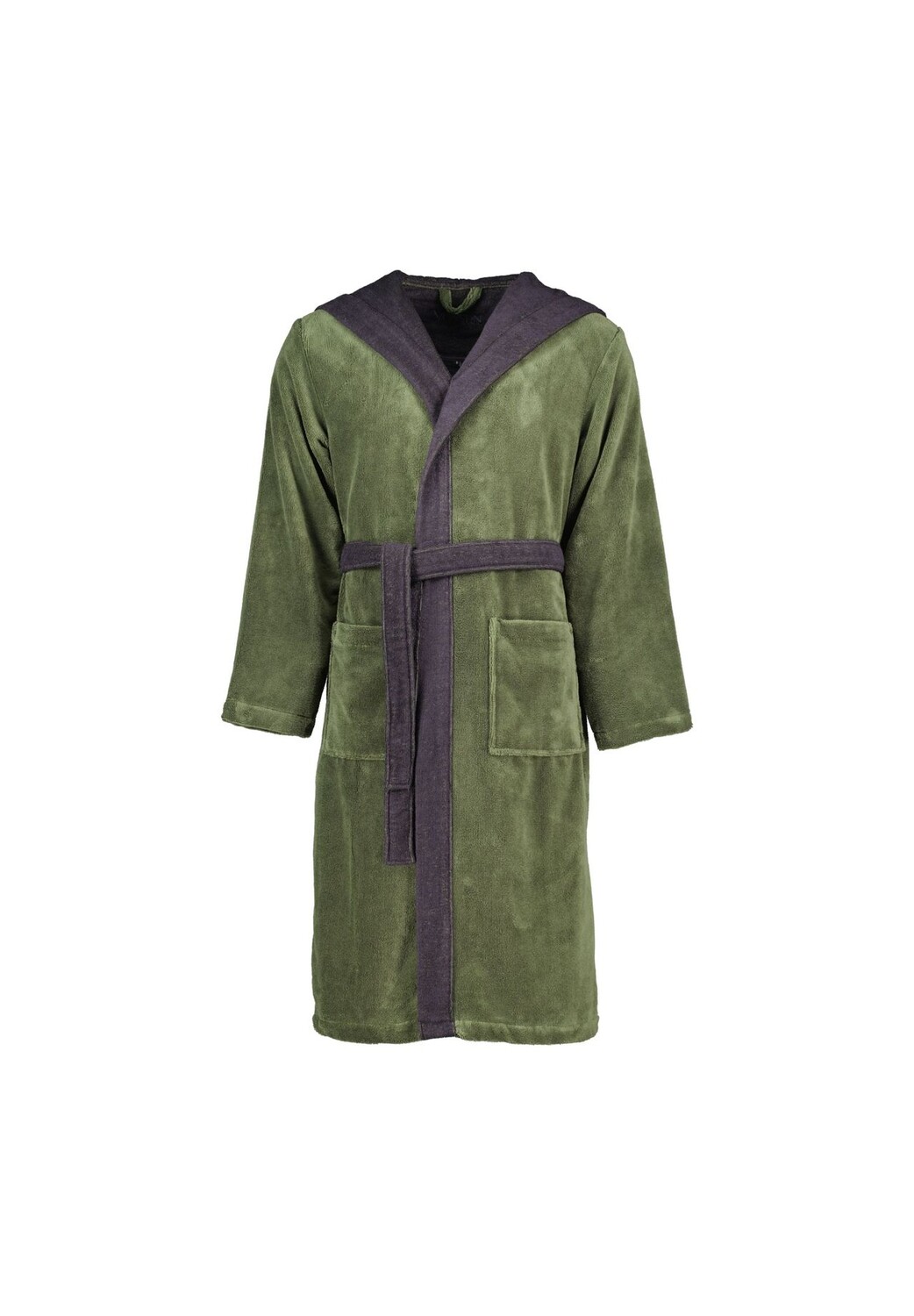 Халаты унисекс с капюшоном Poppy грязно-зеленый/антрацит - 0032 VOSSEN
Халаты унисекс с капюшоном Poppy грязно-зеленый/антрацит - 0032 VOSSEN