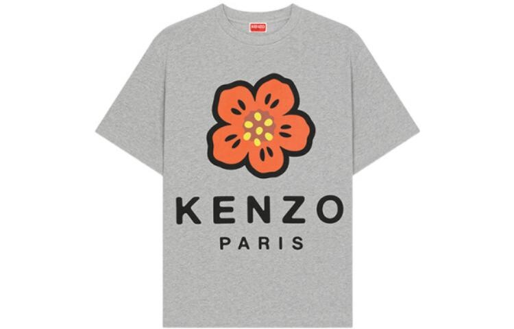 Футболка Boke Flower Series для мужчин, жемчужно-серая Kenzo, серый 
Футболка Boke Flower Series для мужчин, жемчужно-серая Kenzo, серый