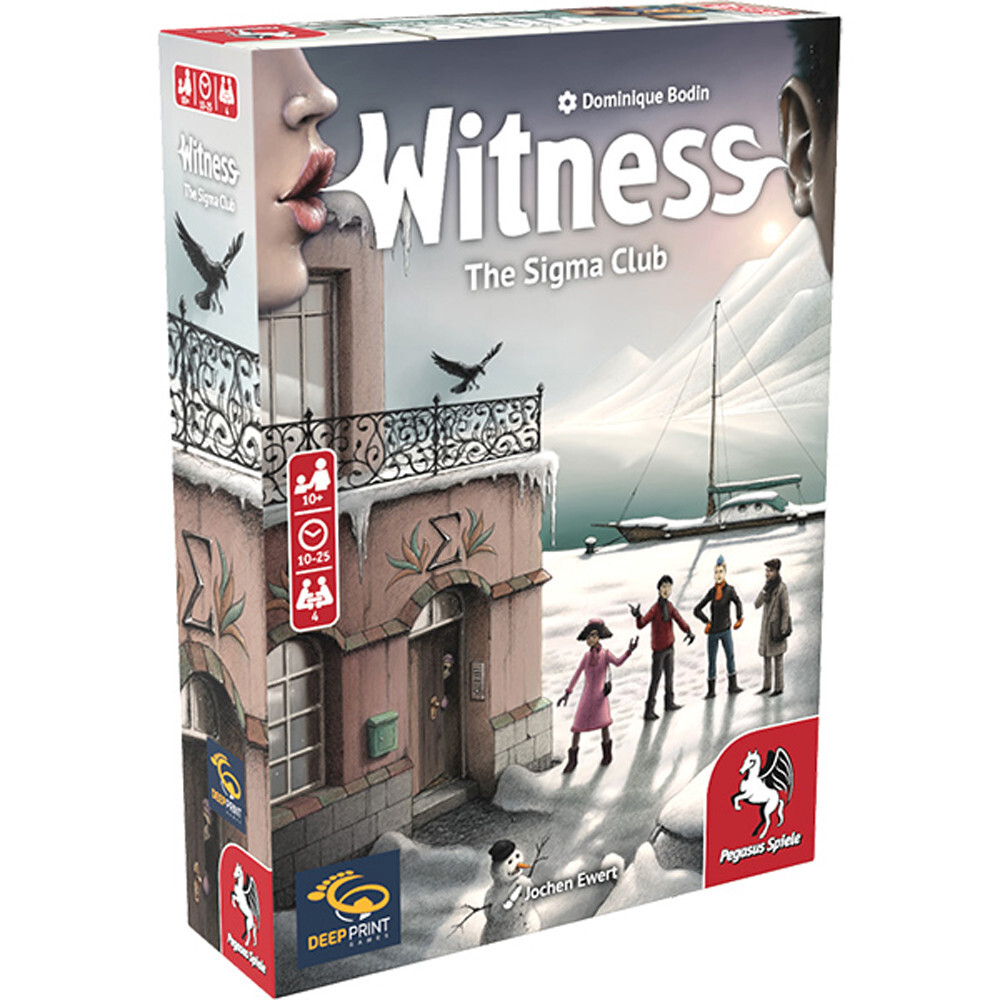 Настольная игра Pegasus Spiele Witness: The Sigma Club
Настольная игра Pegasus Spiele Witness: The Sigma Club