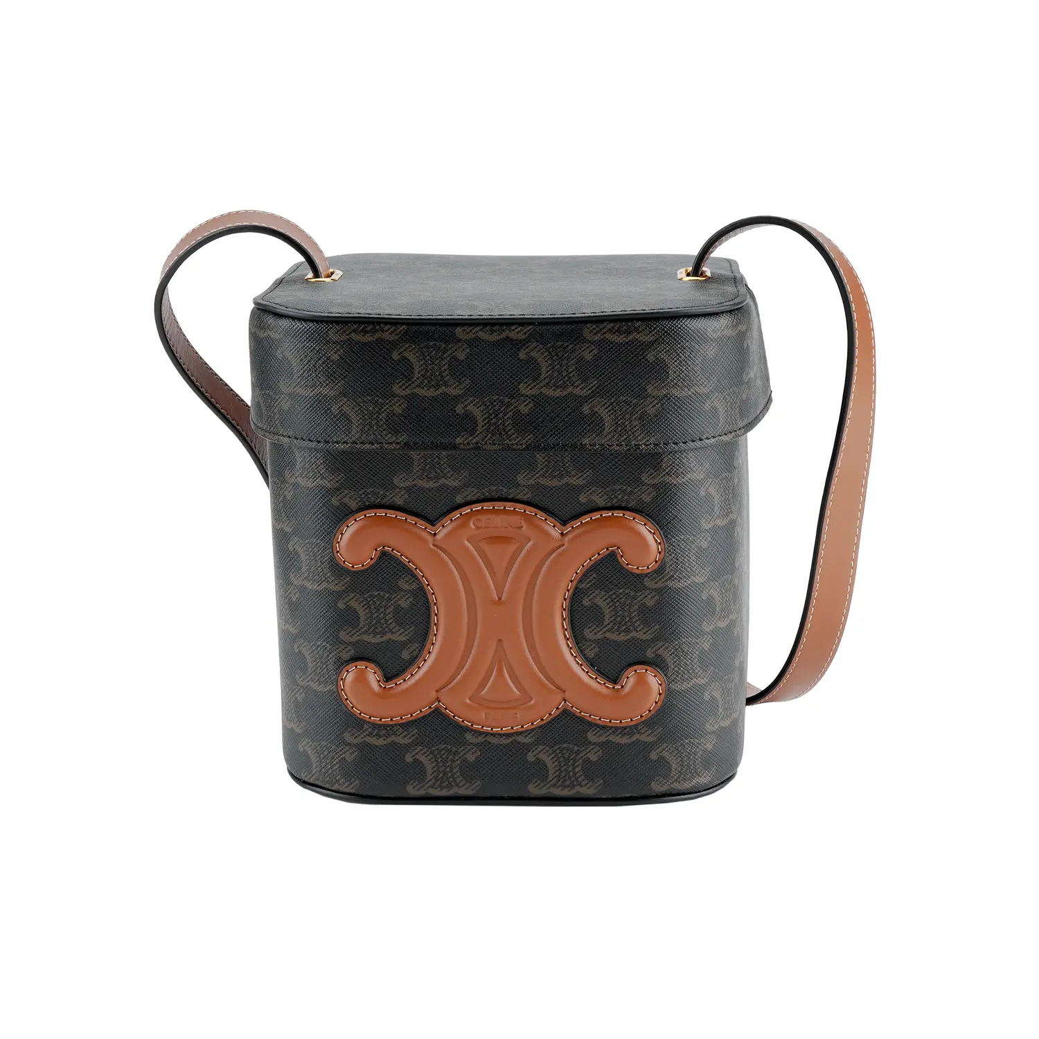 CELINE Сумка через плечо Triumph Gate Triomphe из холста с телячьей кожей
CELINE Сумка через плечо Triumph Gate Triomphe из холста с телячьей кожей