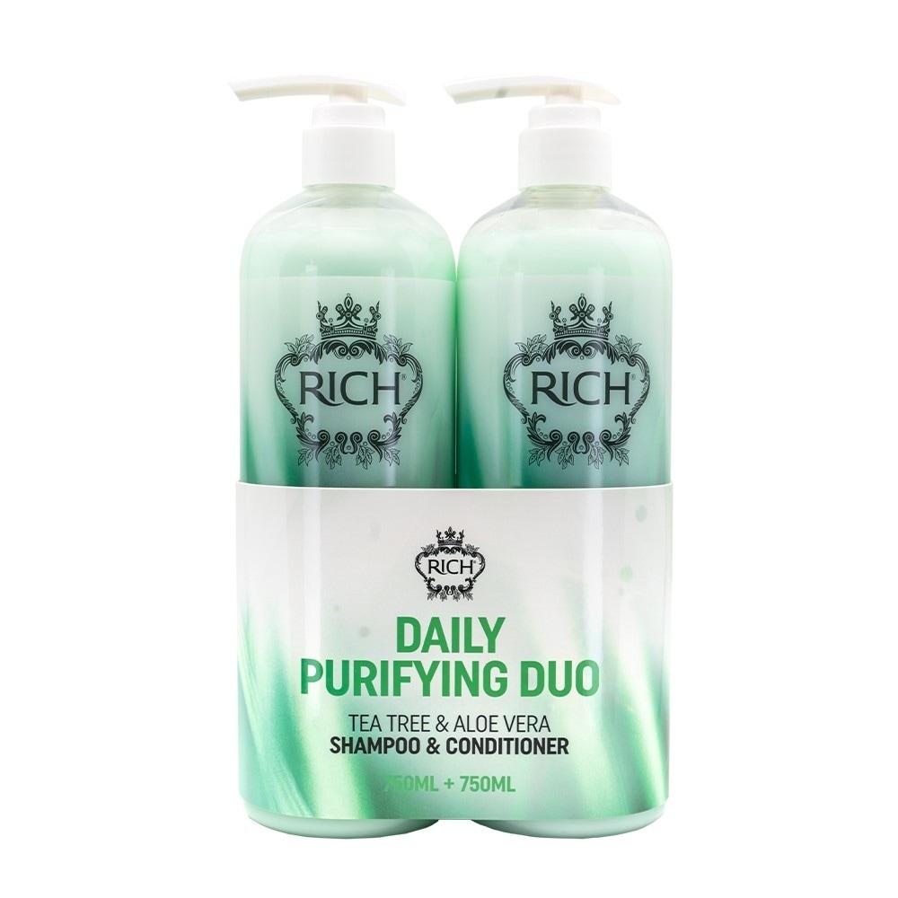 Набор для ухода за волосами daily purifying duo Rich, количество 1 шт.
Набор для ухода за волосами daily purifying duo Rich, количество 1 шт.
