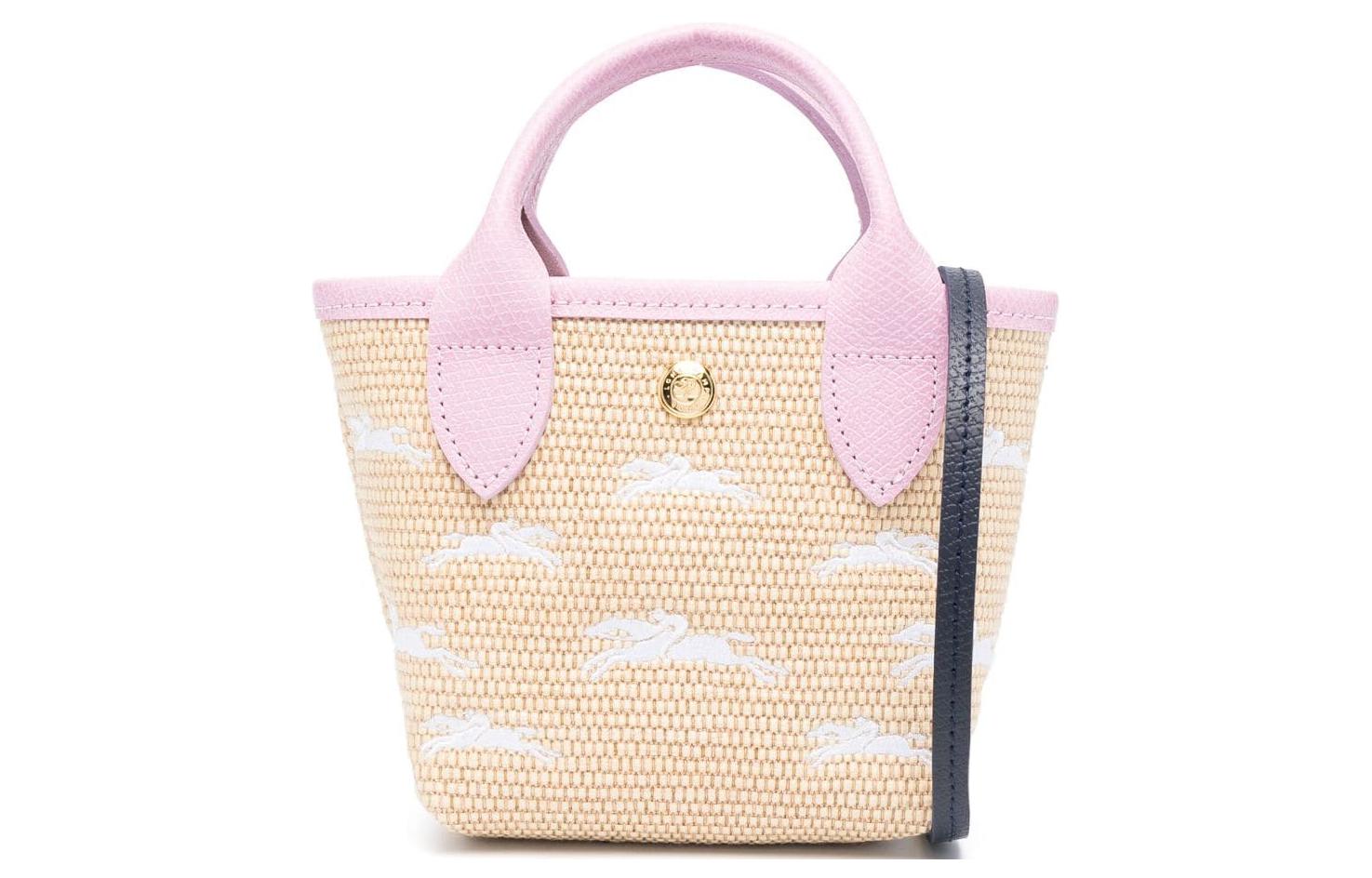 LONGCHAMP Сумка Le Panier Pliage из коровьей кожи, через плечо, очень маленькая женская, бежево-розового цвета
LONGCHAMP Сумка Le Panier Pliage из коровьей кожи, через плечо, очень маленькая женская, бежево-розового цвета