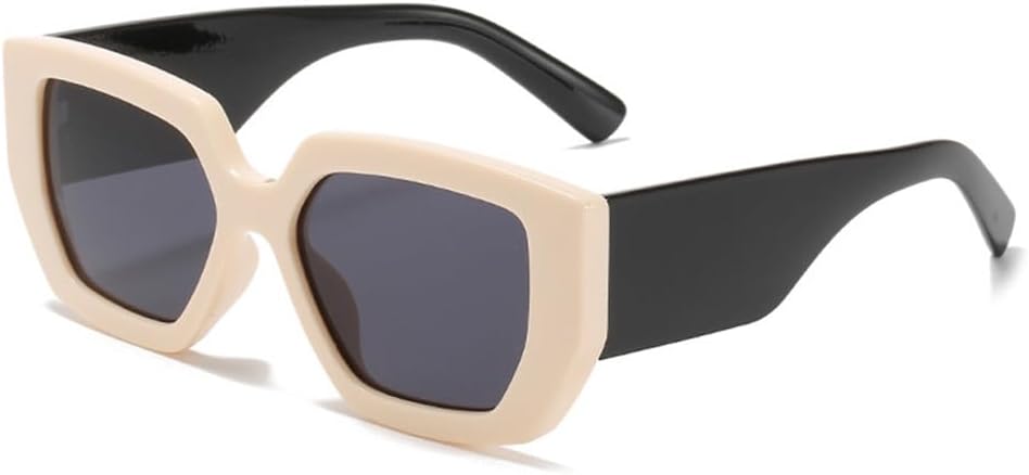 Солнцезащитные очки UV400 - увеличенного размера "кошачий глаз", широкие дужки, яркие цвета, подходят для женщин и мужчин, для бега и активного отдыха UYPTK, Beige Black Gray
Солнцезащитные очки UV400 - увеличенного размера "кошачий глаз", широкие дужки, яркие цвета, подходят для женщин и мужчин, для бега и активного отдыха UYPTK, Beige Black Gray