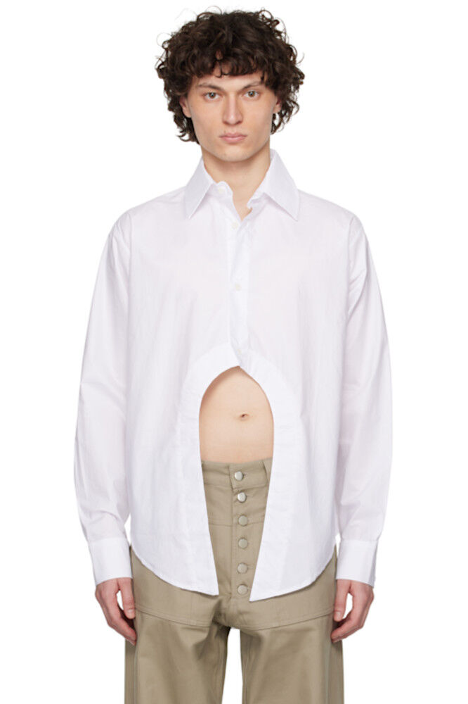 Эксклюзивная белая рубашка Geir от SSENSE GmbH
Эксклюзивная белая рубашка Geir от SSENSE GmbH