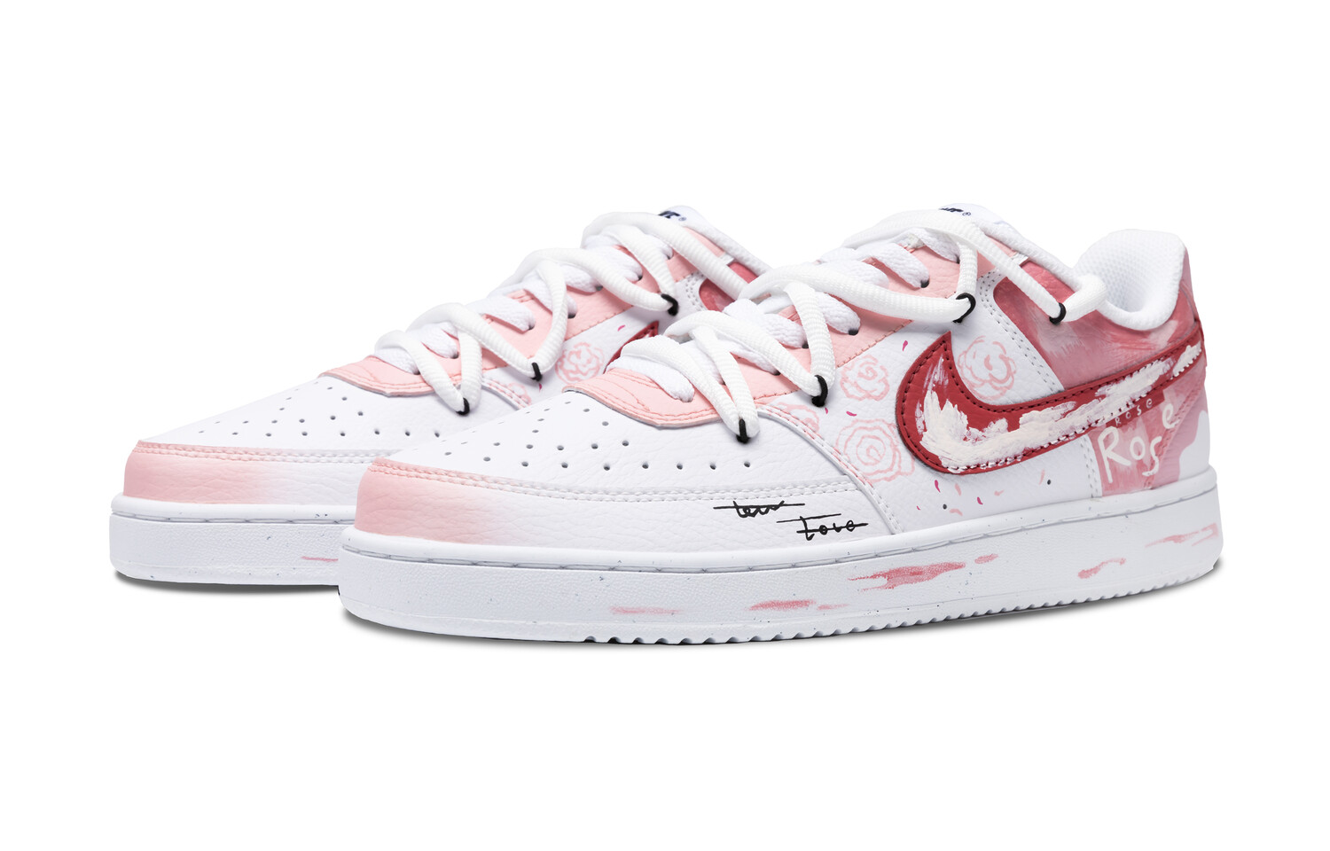 Кроссовки Nike Court Vision 1 Skateboarding Shoes Women's Low-top White/black/pink, цвет Meet the roses
Кроссовки Nike Court Vision 1 Skateboarding Shoes Women's Low-top White/black/pink, цвет Meet the roses