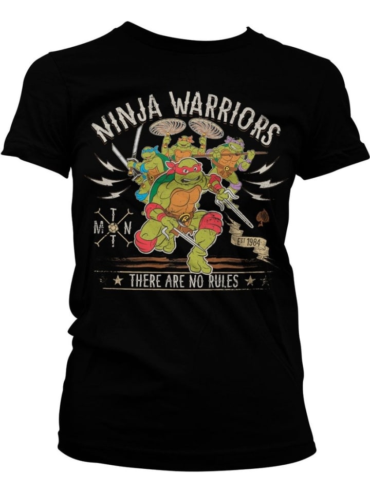 Черная рубашка Teenage Mutant Ninja Turtles
Черная рубашка Teenage Mutant Ninja Turtles