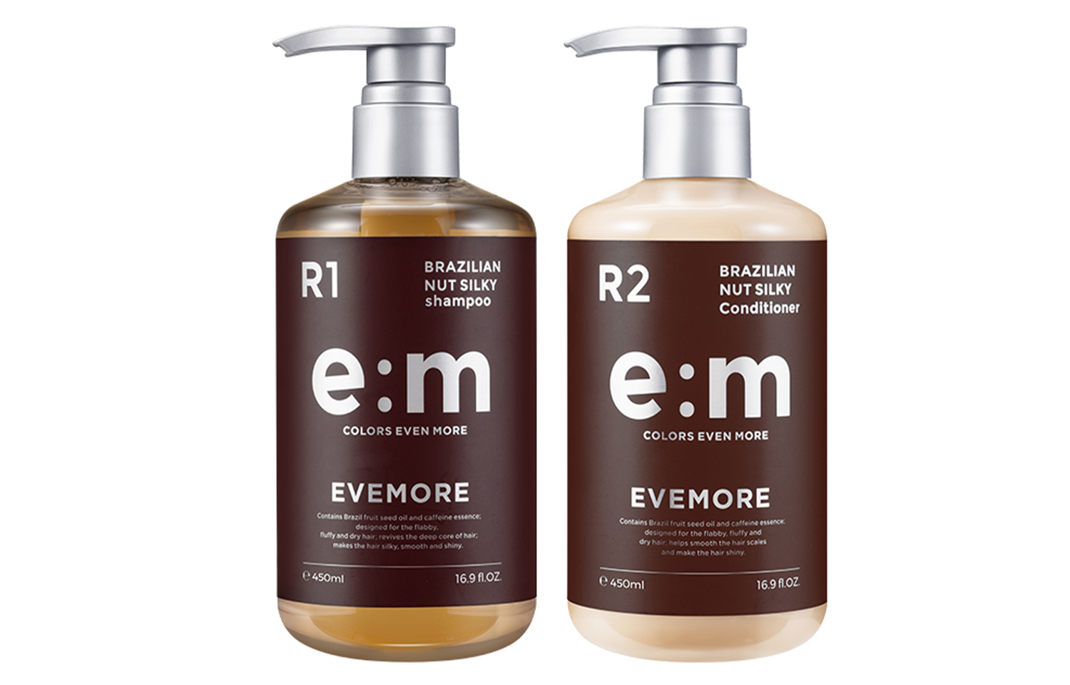 Набор шампуня и кондиционера unisex EVEMORE
Набор шампуня и кондиционера unisex EVEMORE