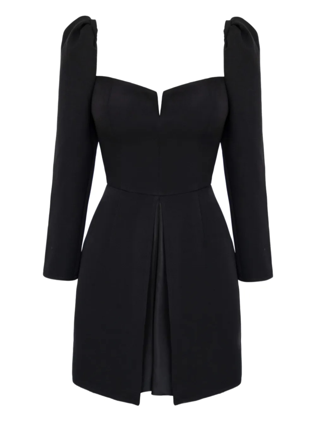 POST MERIDIEM короткое платье А-силуэта с длинными рукавами, черный
POST MERIDIEM короткое платье А-силуэта с длинными рукавами, черный