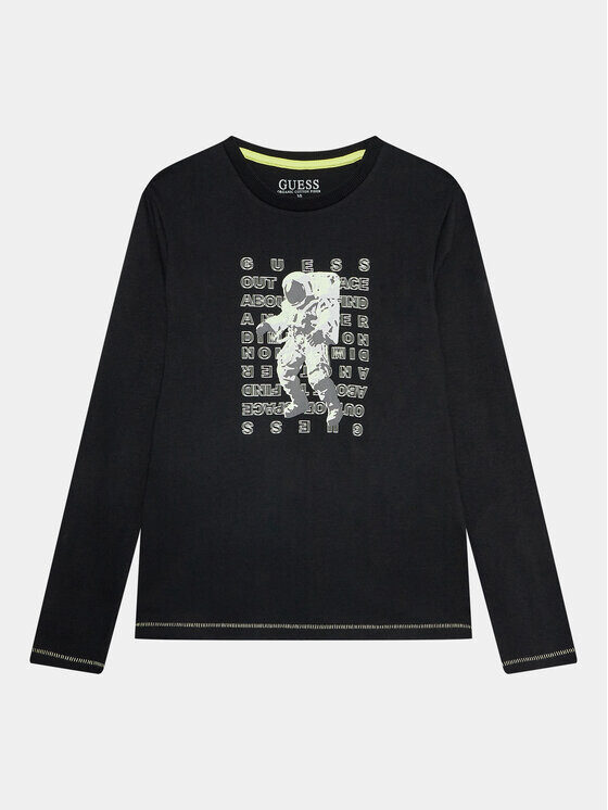 Блуза стандартного кроя Guess, черный
Блуза стандартного кроя Guess, черный