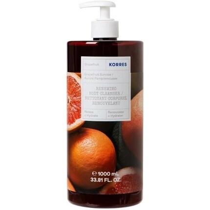 Обновляющее очищающее средство для тела Грейпфрут 1л Generic
Обновляющее очищающее средство для тела Грейпфрут 1л Generic