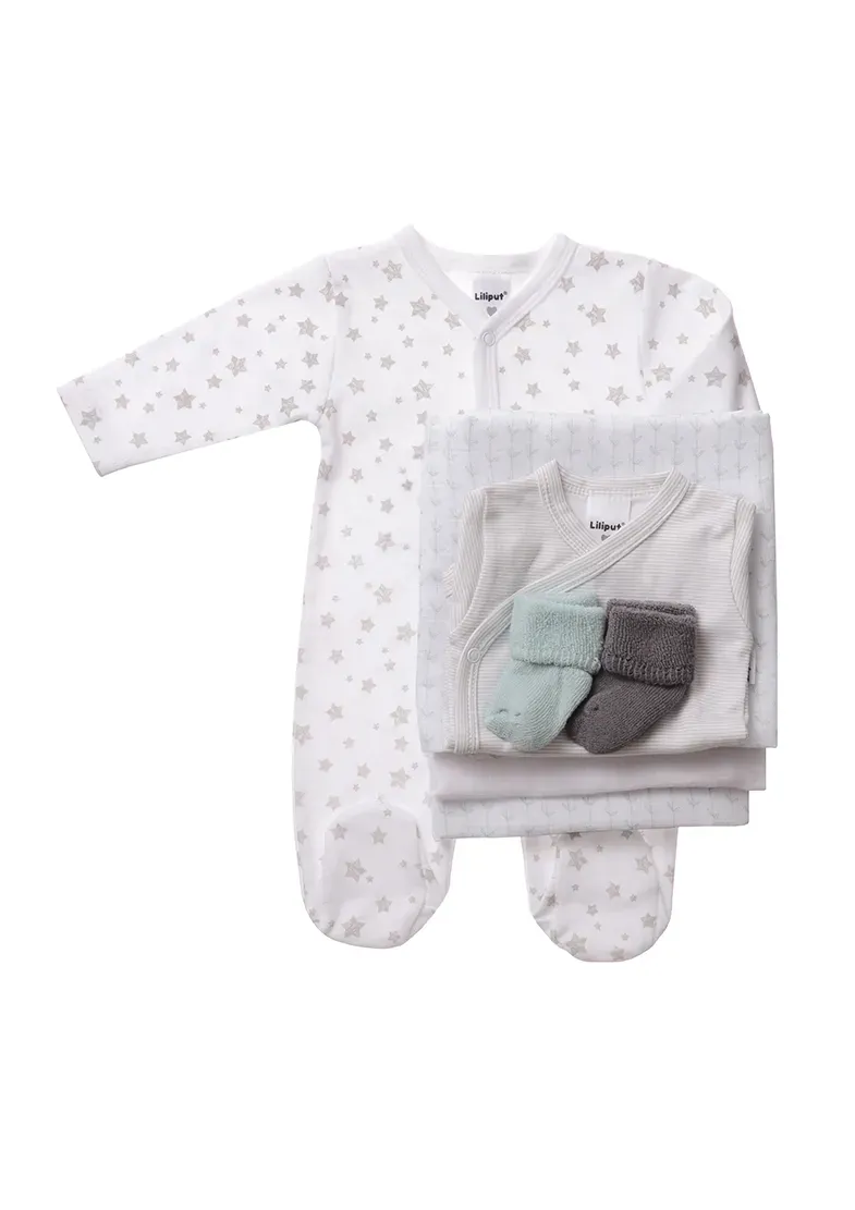 Боди Liliput в приятном дизайне, набор из 7 предметов, серый
Боди Liliput в приятном дизайне, набор из 7 предметов, серый