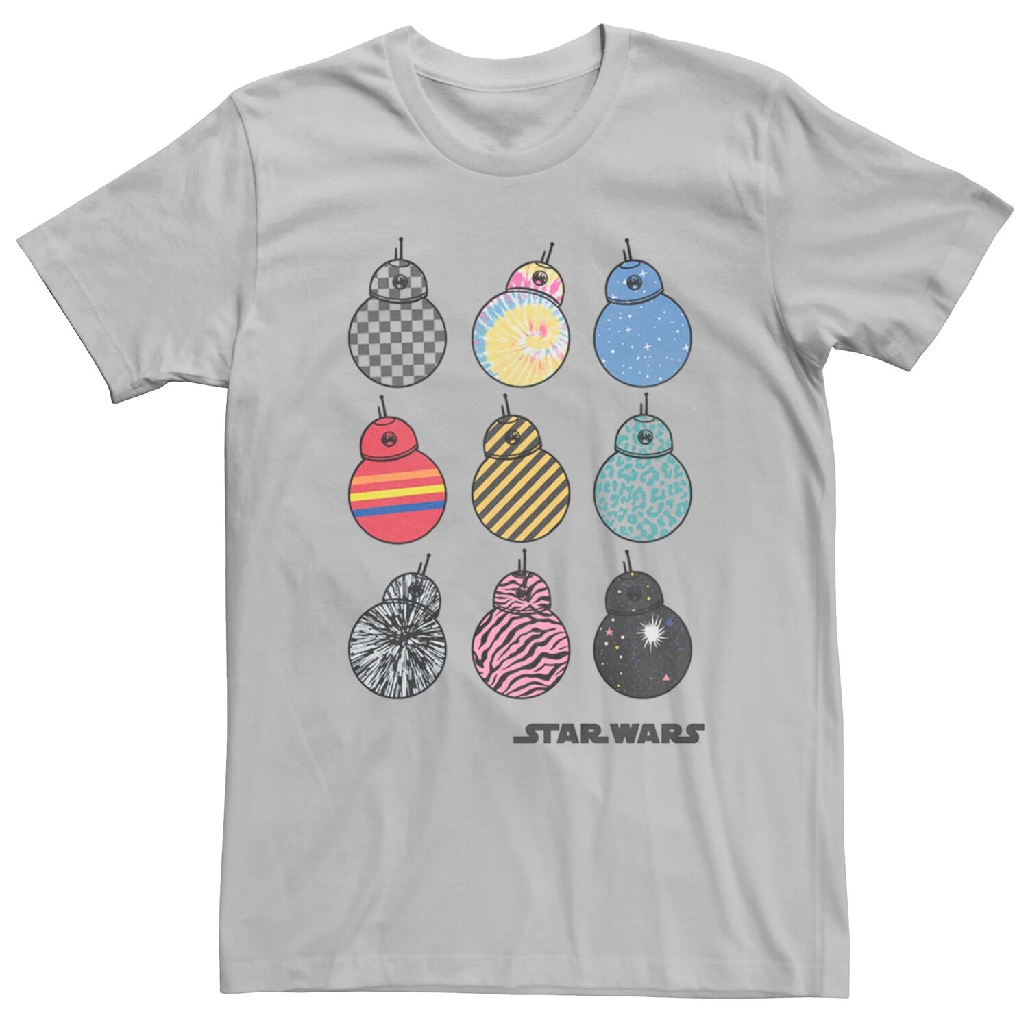 Мужская модная футболка с рисунком «Звездные войны: Скайуокер. Восхождение» ББ-8 Licensed Character, серебристый
Мужская модная футболка с рисунком «Звездные войны: Скайуокер. Восхождение» ББ-8 Licensed Character, серебристый