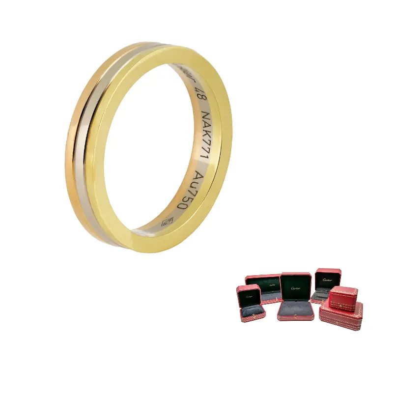 Cartier 18K White Gold 18K Rose Gold кольца Unisex
Cartier 18K White Gold 18K Rose Gold кольца Unisex