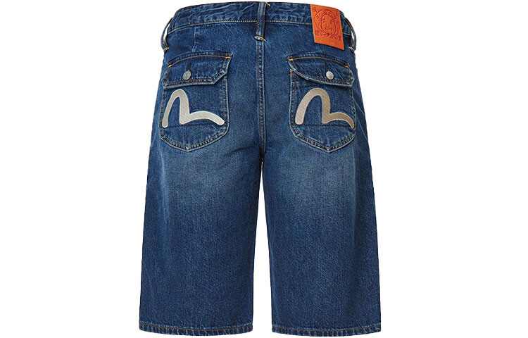 Джинсовые шорты мужские джинсовые синие Evisu, синий
Джинсовые шорты мужские джинсовые синие Evisu, синий