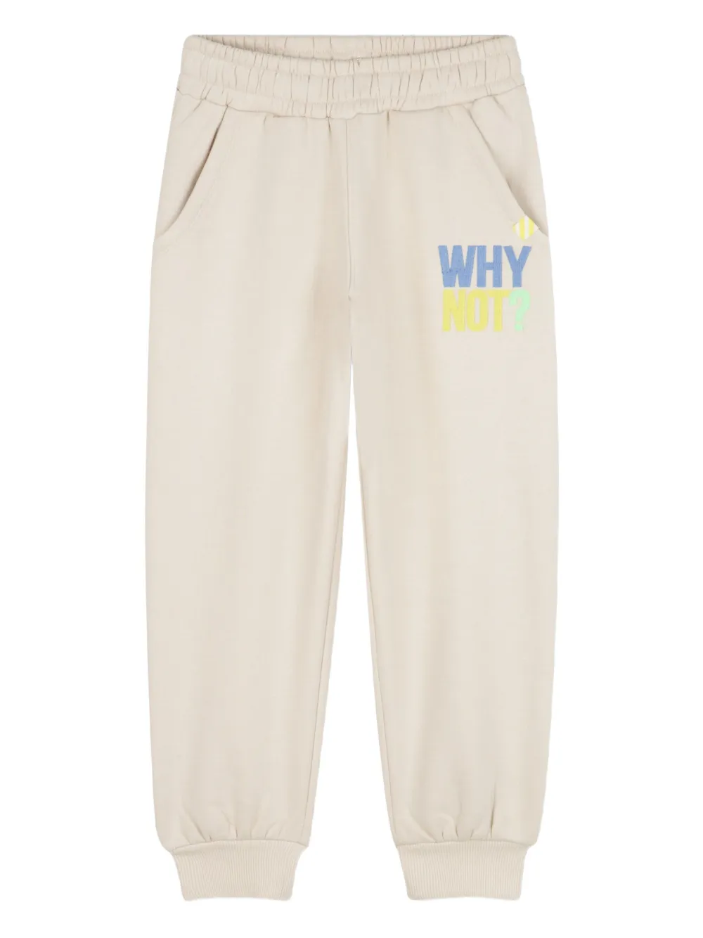 Спортивные брюки с эластичными манжетами Billieblush, нейтральный 
Спортивные брюки с эластичными манжетами Billieblush, нейтральный