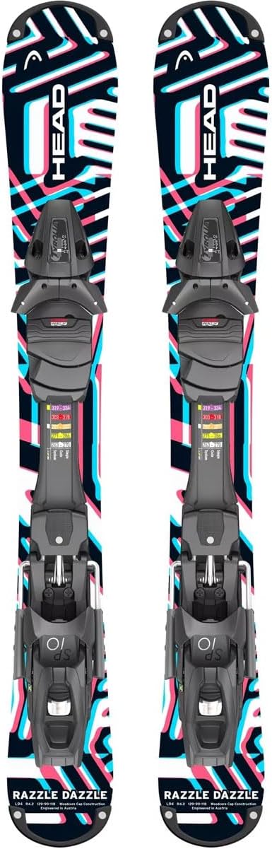 HEAD RazzleDazzle с креплениями SP 10 GW Snowblades, цвет: черный/белый, размер: 94 (316994-94), Multi
HEAD RazzleDazzle с креплениями SP 10 GW Snowblades, цвет: черный/белый, размер: 94 (316994-94), Multi