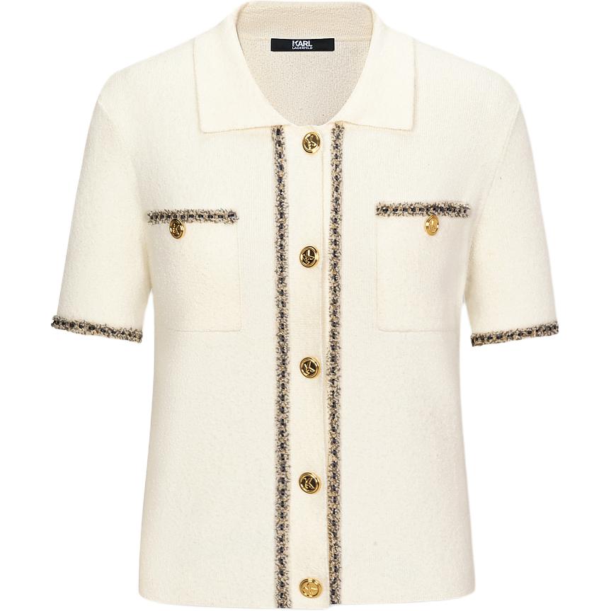 KARL LAGERFELD / Karl Lagerfeld Jeans Карл Лагерфельд Вязаный свитер женский белый
KARL LAGERFELD / Karl Lagerfeld Jeans Карл Лагерфельд Вязаный свитер женский белый