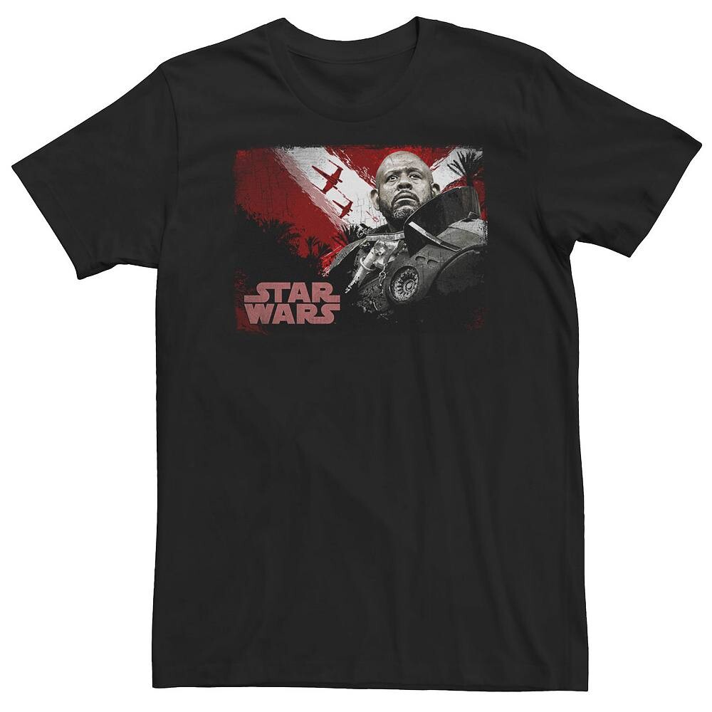 Футболка с плакатом Big & Tall Star Wars Saw Fly, черный 
Футболка с плакатом Big & Tall Star Wars Saw Fly, черный