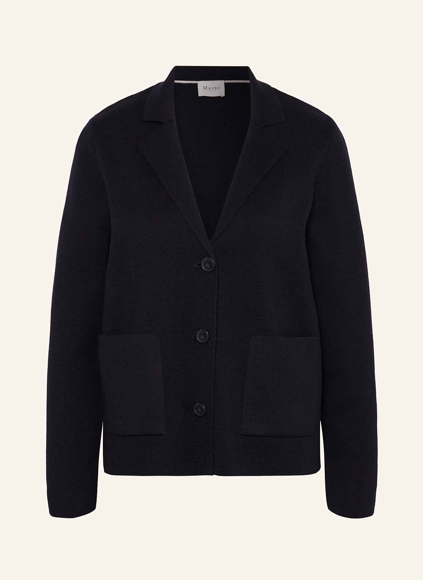 Трикотажный блейзер Maerz Muenchen, синий 
Трикотажный блейзер Maerz Muenchen, синий