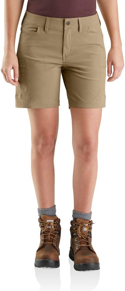 Женские шорты Carhartt Women's 103606 прямого кроя Force Madden Cargo, Dark Khaki
Женские шорты Carhartt Women's 103606 прямого кроя Force Madden Cargo, Dark Khaki