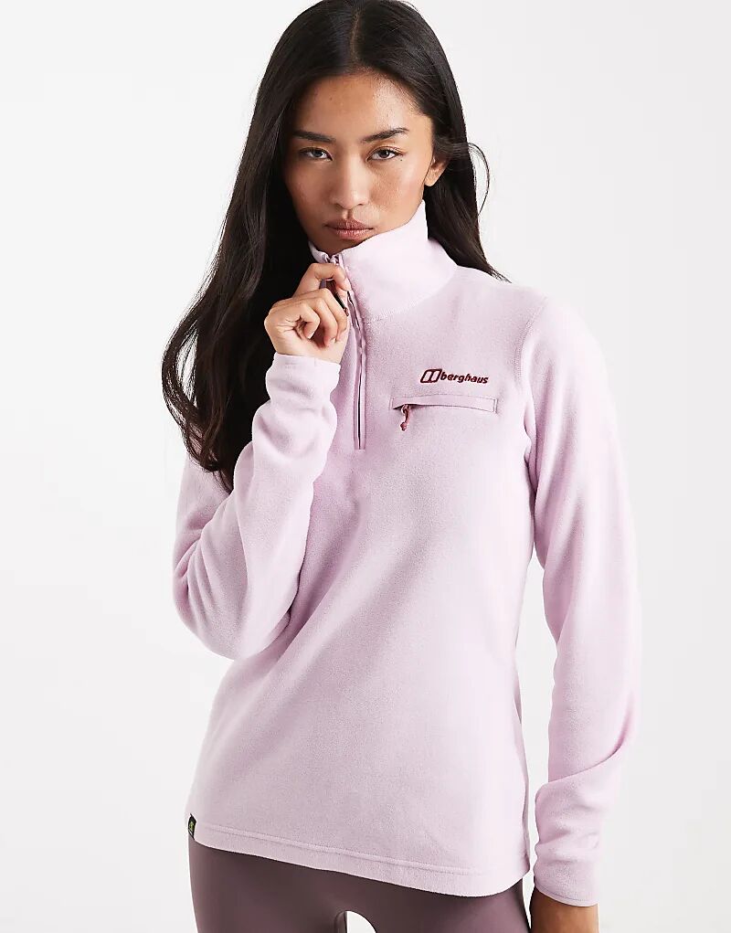 Женская флисовая кофта Berghaus Midlayer Prism 2.0 Micro Polartec с застежкой-молнией на половину длины, розового цвета
Женская флисовая кофта Berghaus Midlayer Prism 2.0 Micro Polartec с застежкой-молнией на половину длины, розового цвета