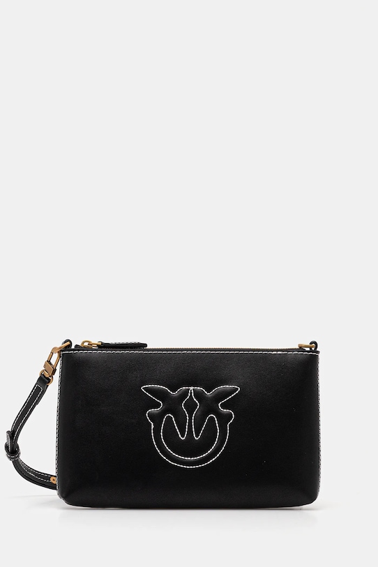 Кожаный клатч Pinko, черный
Кожаный клатч Pinko, черный