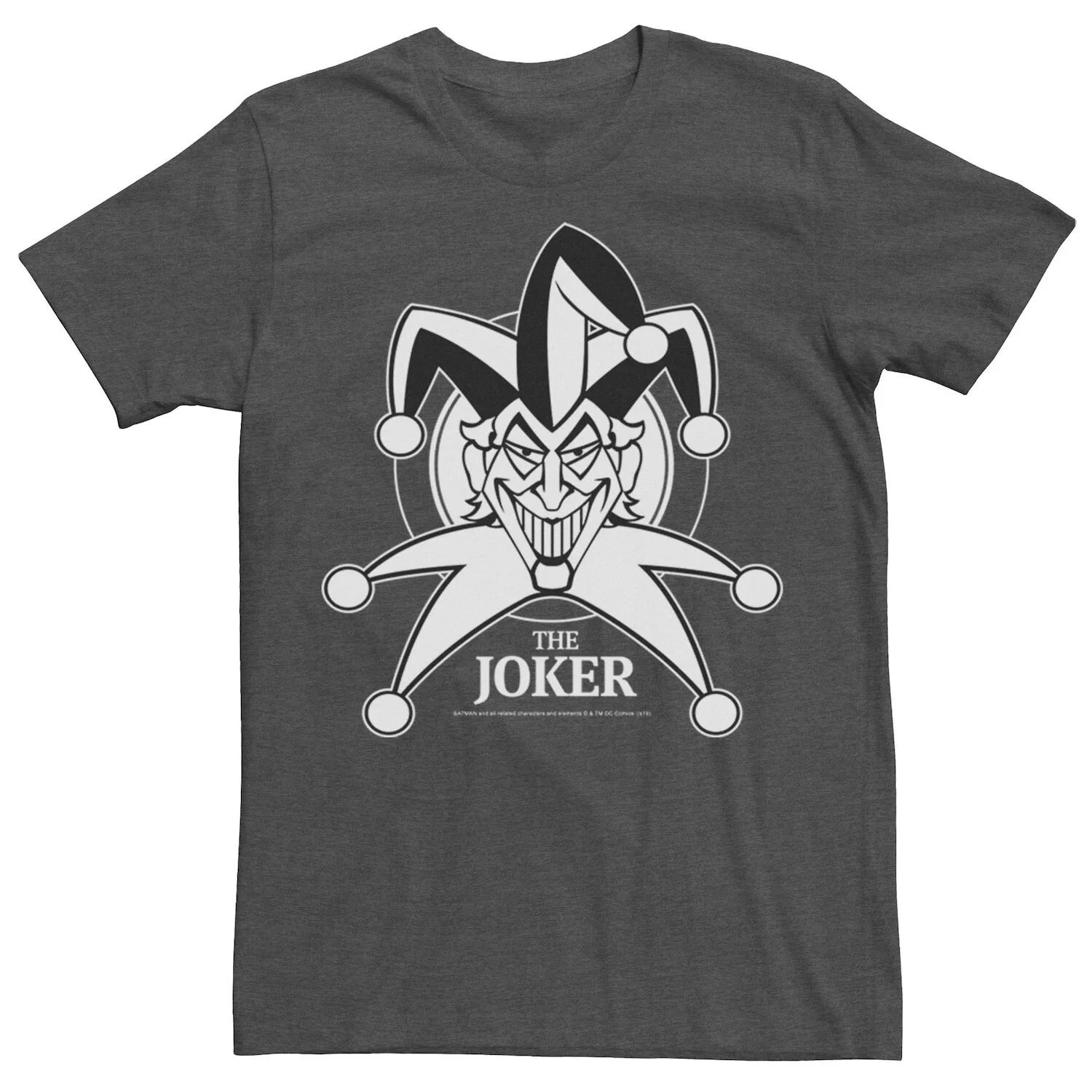 Мужская классическая футболка с плакатом DC Comics Joker Smiling Licensed Character
Мужская классическая футболка с плакатом DC Comics Joker Smiling Licensed Character