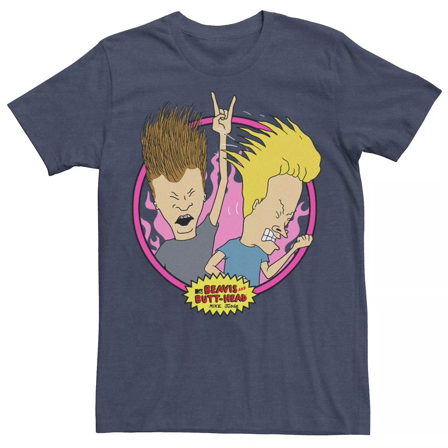 Мужская футболка с портретом в стиле рок-н-ролл Beavis and Butthead Licensed Character
Мужская футболка с портретом в стиле рок-н-ролл Beavis and Butthead Licensed Character