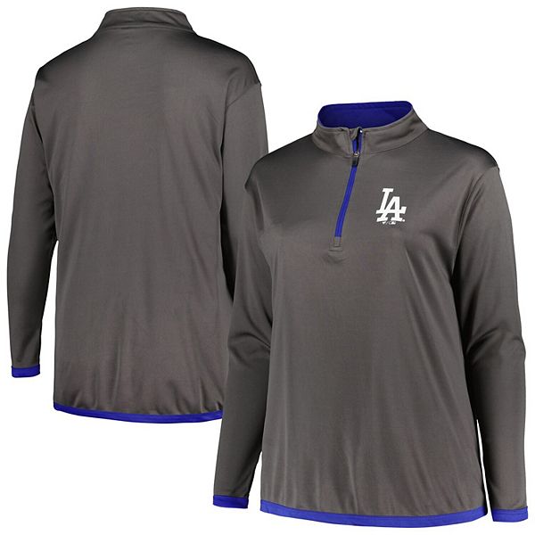 Женская куртка quarter-zip Los Angeles Dodgers plus size цвета антрацит Profile
Женская куртка quarter-zip Los Angeles Dodgers plus size цвета антрацит Profile