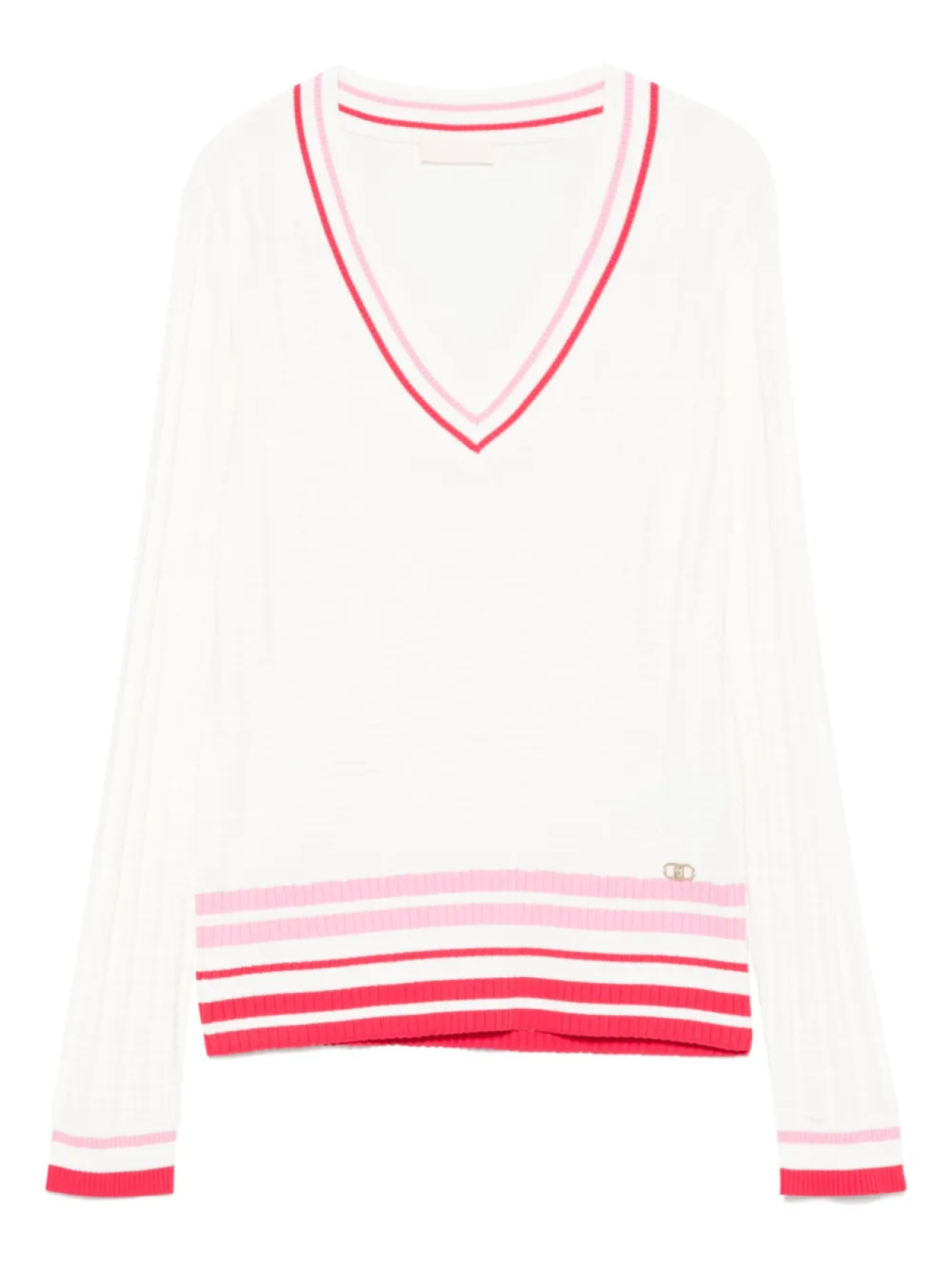 Свитер с полосками LIU JO, белый
Свитер с полосками LIU JO, белый