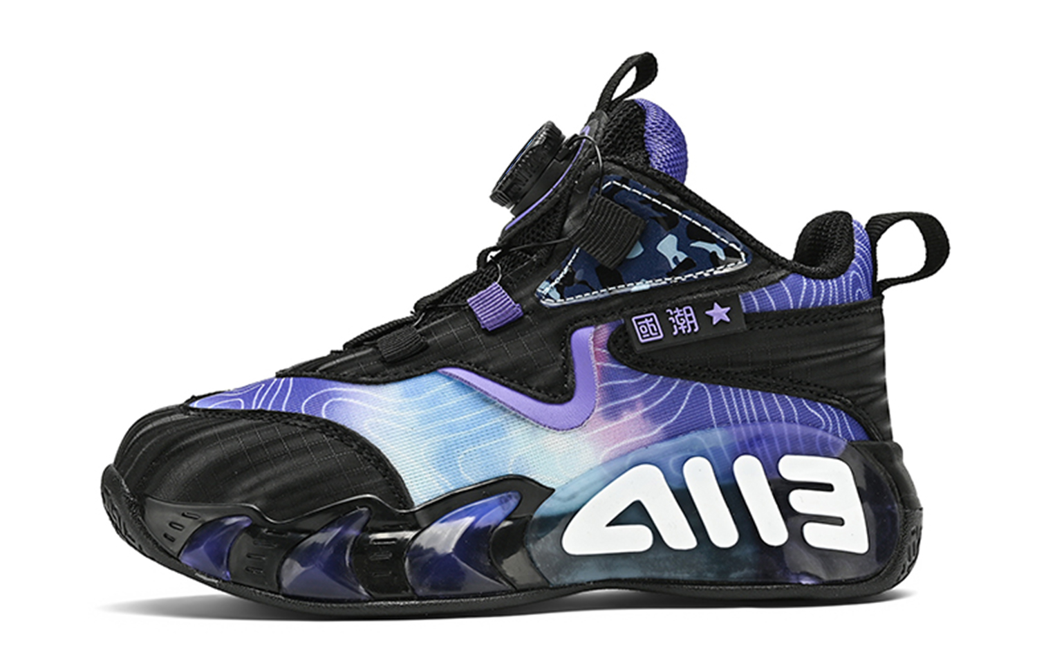 Баскетбольные кроссовки детские с вращающимся замком, низкие IMAU, черный/фиолетовый
Баскетбольные кроссовки детские с вращающимся замком, низкие IMAU, черный/фиолетовый