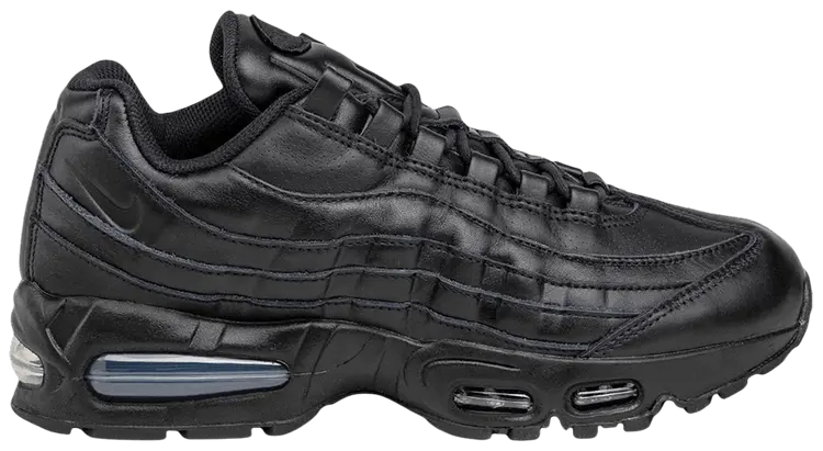 Кроссовки Nike Air Max 95 из черной кожи
Кроссовки Nike Air Max 95 из черной кожи