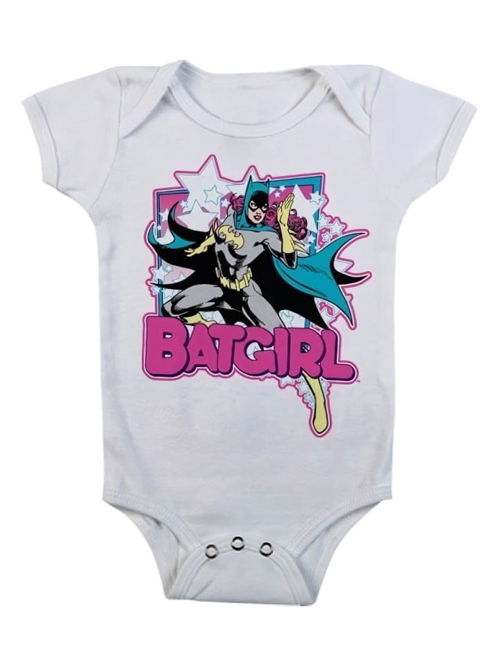 DC Comics Детский боди с короткими рукавами, белый
DC Comics Детский боди с короткими рукавами, белый