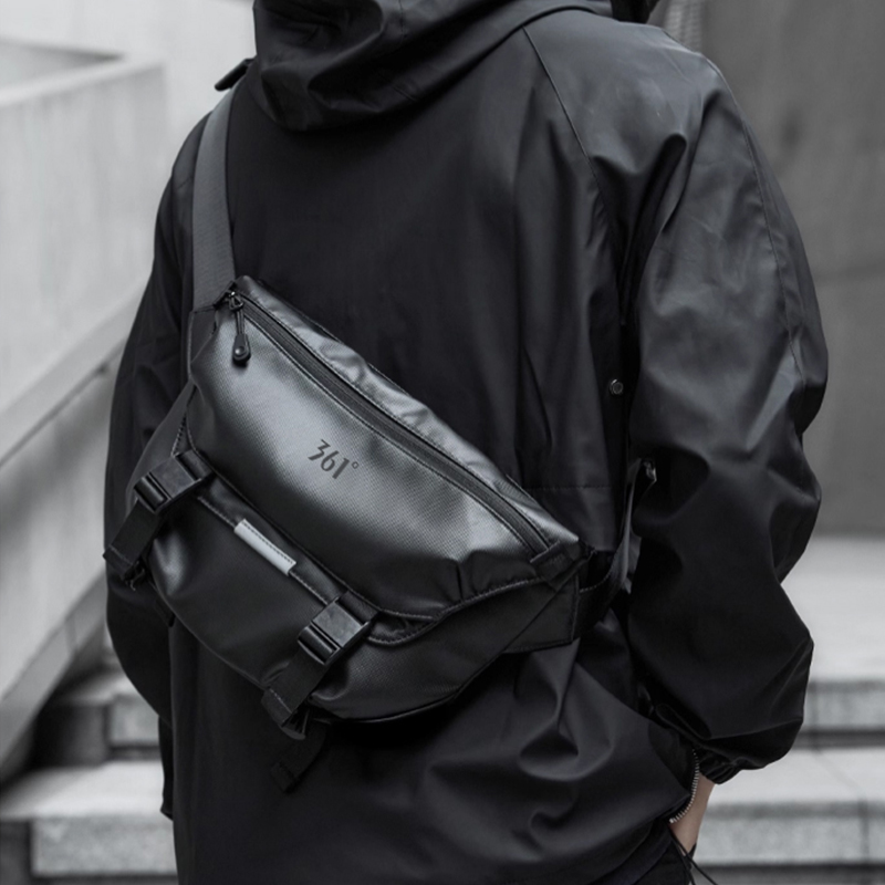 361° Рюкзак-кроссбоди Oxford, мужская сумка через плечо Black
361° Рюкзак-кроссбоди Oxford, мужская сумка через плечо Black