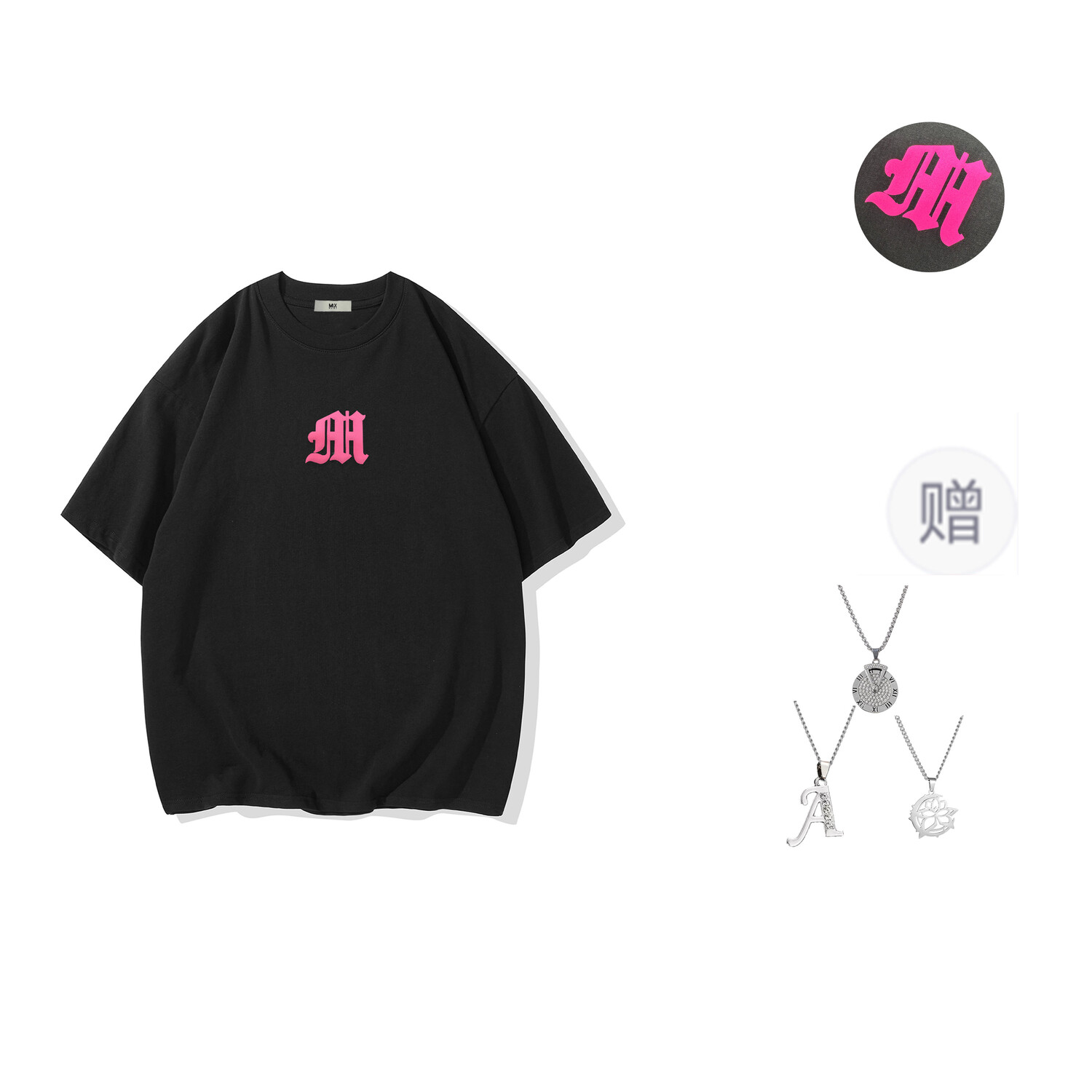 Футболка унисекс M&X Medx, Розовый 
Футболка унисекс M&X Medx, Розовый